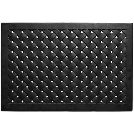 Calloway Mills Hampton Weave Rubber Outdoor Doormat 18" x 48"