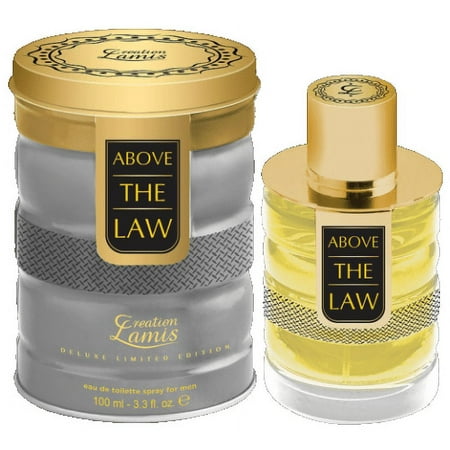 Above the Law by Creation Lamis 3.3 oz EDT Men's cologne NIB