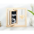 thumbnail image 3 of Personalized Ultrasound Picture Frame, Baby Announcement Gift, Pregnancy Reveal Frame, Custom Sonogram Frame, Baby Due Date Gift for Grandma and Grandpa, 3 of 5