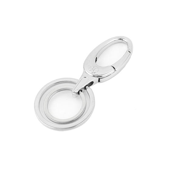 Silver Tone Swivel Lobster Clasp Hook Keychain Keyring Key Ring Holder Keychain