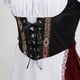 thumbnail image 5 of Disfraz Premium Auténtico traje tradicional tirolés para mujer, informal y elegante, conjunto de vestido de Oktoberfest Kuymtek Vino rojo T G/EG para Mujer, 5 of 9