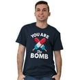 thumbnail image 4 of You Are Bomb Ice Pop Firecracker Men's Graphic T Shirt Tees Brisco Brands M, 4 of 4