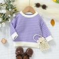 thumbnail image 4 of SXcggal Kids Sweater For Toddler Baby Boys Girls Knit Crewneck Sweater Kids Pullover Sweater Shirt Winter Warm Coat Warm stylish Soft Girls Tops, 4 of 8