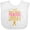 AA-White, variant on Inktastic Karate Princess Girls Martial Arts Girls Baby Bib