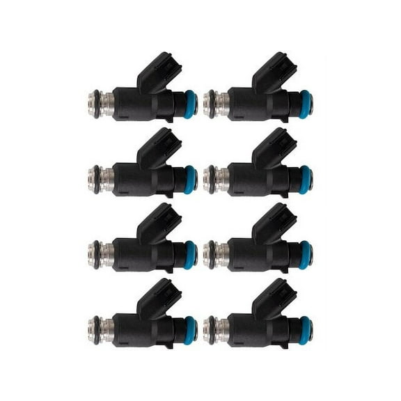 Fuel Injector Set 8 Piece - Compatible with 2010 - 2014 Chevy Suburban 1500 2011 2012 2013