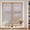 Pink, variant on Privacy Window Film, Farmhouse Pink Static Cling Stained Glass Window Film, UV Sun Blocking Heat Control Stickers, Non-Adhesive Laser Windows Tint 19.6"x39.3" Vintage Flower Leaf Botanical Plant