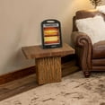 thumbnail image 2 of Brentwood Kool Zone H-Q600BK 600-Watt-Max Portable Quartz Space Heater, Black, H-Q600BK, 2 of 5