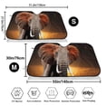 thumbnail image 3 of Daiia Elephant Sunset in Kenya Windshield Sun Shade for Car SUV Truck (Medium ), Car Sun Shade Windshield, Car Shades for Front Windows, Sunshade for Car Windshield, 3 of 7
