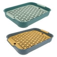 thumbnail image 2 of 2Pcs Rabbit Litter Box Plastic Rabbit Toilet Indoor Bunny Litter Box Anti-fall Bunny Toilet Box, 2 of 8