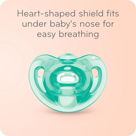 NUK Comfy™ Orthodontic Pacifiers, 0-6M, Neutral, Unisex, 3 Pack