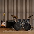 thumbnail image 2 of Self Adhesive Acoustic Wall Panels, 3D Peel and Stick Wall Panels for Sound Insulation, 24 x 48 in, 4 Piece, Dark, 2 of 8