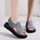 thumbnail image 1 of Sandalias de nuevo estilo, zapatos de playa planos de malla tejida para mujer, zapatos informales para mujer Wmkox8yii  nm6705, 1 of 8
