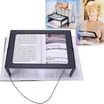 thumbnail image 1 of JUNWELL 3X Large Magnifying Glass with Fully Dimmable LEDs-Evenly Lit Viewing Area-The Best Lighted Magnifier, 1 of 1