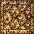 thumbnail image 1 of Ahgly Company Indoor Square Animal Brown Traditional Area Rugs, 8' Square, 1 of 4