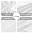 thumbnail image 5 of JML Silky Soft Satin Pillowcases Queen Set of 2,Wrinkle, Fade, Stain Resistant,20"x 30",White, 5 of 5