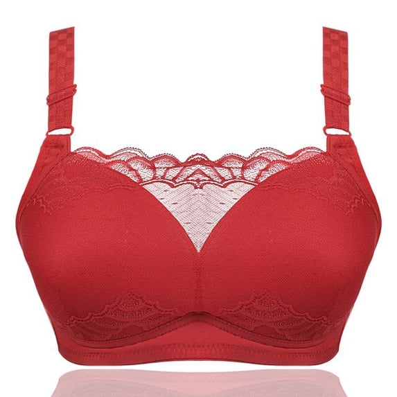 Women Large Size Brassiere Full Coverage Fashion Lingerie Ultra Thin Underwear