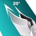 thumbnail image 3 of High-end Anti-Splash Slant Edge Nail Clipper Stainless Steel Eagle Beak Oblique Toe Nail Trimmers Ingrown Toenail Tools, 3 of 4