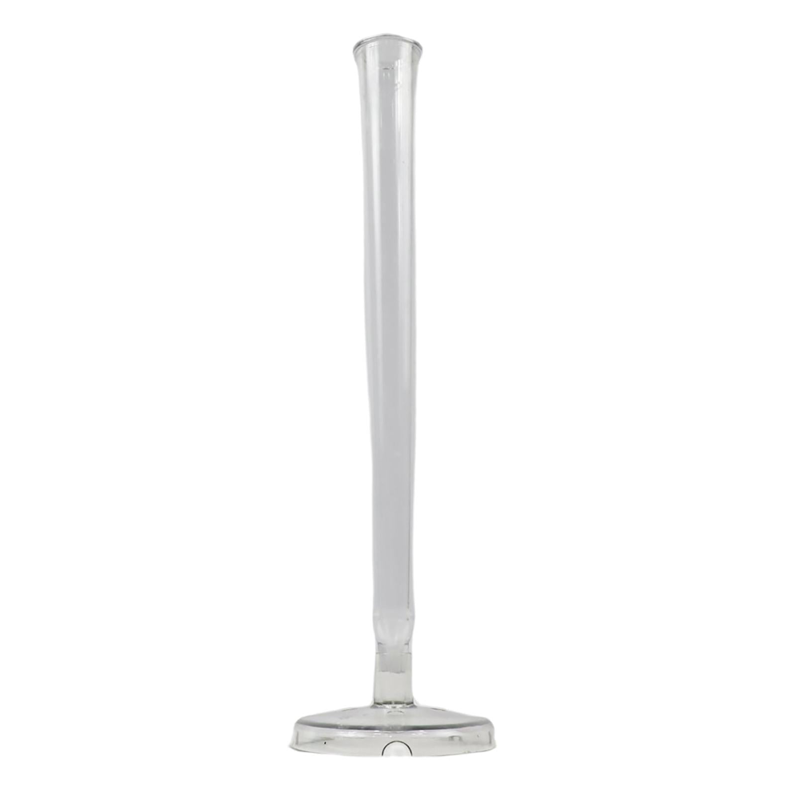 FVDPWYE Clear Plastic Candle Mold Handmade DIY Craft Taper Candles Mould for Soap Making 3x36.2cm