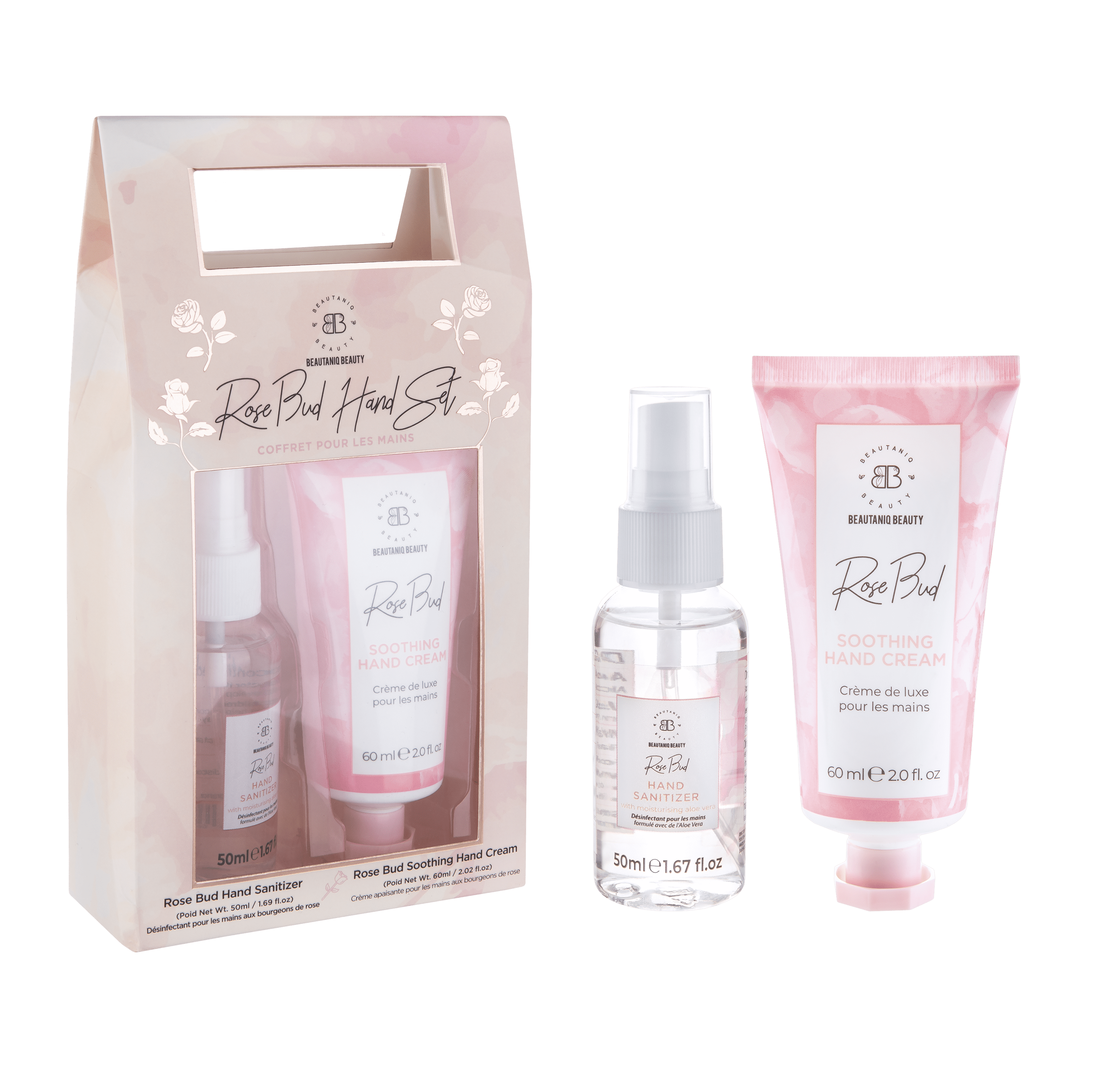 Beautaniq Beauty Rose Bud Hand Set