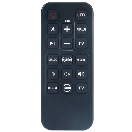 Vinabty Replaced Remote Control Fit for Klipsch Cinema 600 800 BAR 48 BAR48 Sound Bar