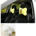thumbnail image 3 of 2Pcs Car Headrest Pillow, Cartoon Car Neck Pillow, Comfortable Soft Car Seat Pillow, Head Rest Cushion, Universal Headrest Pillow for Travelling and Home, 3 of 3