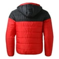 Down Winter Coats for Mens Autumn And Winter Casual Splicing Zipper Top