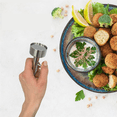 thumbnail image 5 of Nonstick Falafel Mold Meatball Maker Spoon, Tool Falafel Freeze Stainless Steel, Meatball Maker Sliding Mold, 5 of 5