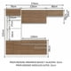 thumbnail image 2 of Cocina Integral Completa Madesa Glamy 270cm - Blanco/Marrón 14, 2 of 8