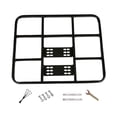 thumbnail image 4 of Bike Rear Rack Delivery Box Rack Detachable Waterproof Luggage Package Rack with 53 x 43cm, 4 of 7