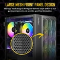 thumbnail image 3 of Antec NX200M - MT - micro ATX - windowed side panel (tempered glass) - no power supply - USB/Audio, 3 of 4