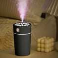 thumbnail image 1 of TIMIFIS Stainless Steel Pizza Utensils Portable Usb Powered Humidifier Silent Oil Diffuser with 280Ml Water Tank Colorful Led Night Light for Home Office and Car Travel Kitchen Gadgets, 1 of 6