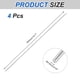 thumbnail image 2 of Uxcell 4Pcs Barras Redondas de Acero Inoxidable 316 3/16" Diámetro 19.7" Longitud Varillas Sólidas de Metal Resistentes a la Corrosión para Proyectos Industriales de Bricolaje, 4.8mm x 500mm, Plata, 2 of 6
