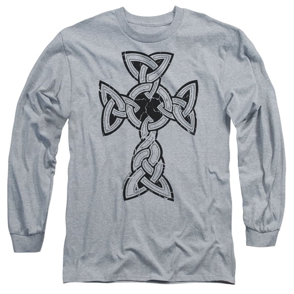 - Knotted Celtic Cross - Long Sleeve Shirt - XXX-Large