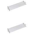 thumbnail image 1 of Wweixi Fil de Tambour Caisse Claire Bonne Élasticité Forte Résistance à la Traction Fil d'Acier Ceinture de Sable Ressort de Tambour Accessoires d'Instrument de Percussion 32,6x10 cm 2 Pcs, 1 of 6