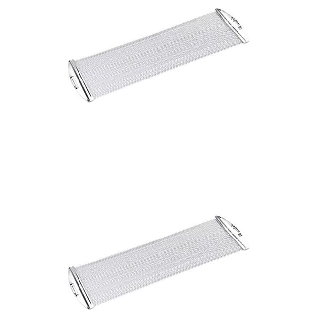 Wweixi Fil de Tambour Caisse Claire Bonne Élasticité Forte Résistance à la Traction Fil d'Acier Ceinture de Sable Ressort de Tambour Accessoires d'Instrument de Percussion 32,6x10 cm 2 Pcs