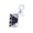 Purple, variant on ABS Piano Keychain Musical Toy for Kids and Home Use Piano Rhythm Keychain Toy Portable Music Play for Children