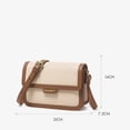 thumbnail image 3 of High-quality texture small square bag commuter bag, 3 of 5