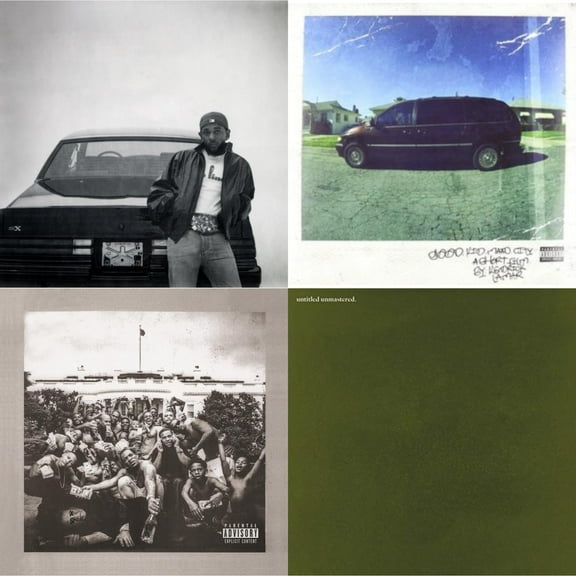 Gnx (X) & Good Kid, M.A.A.D City & To Pimp A Butterfly & Untitled Unmastered [LP Vinyl Bundle]