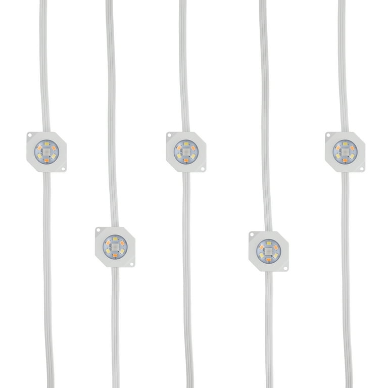 Monster Smart Permanent Outdoor Lights, 50ft, 36 LED RGBIC+