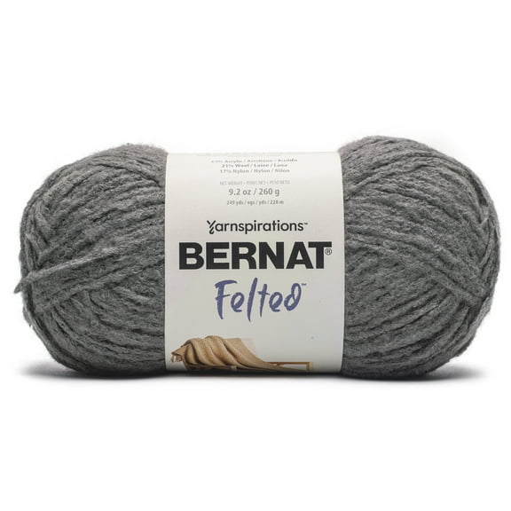 Bernat Felted Yarn-Metal