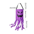 thumbnail image 3 of Lksixu Halloween Candy Bags, Jack-O'-Lantern Windsock Shaped Fabric Candy Bucket with LED Lights, Portable Trick or Treat Bags with Handle, Reusable Large Goodie Basket Spooky Tote Bags for Party, 3 of 8