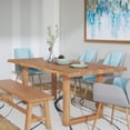 thumbnail image 4 of NPD Furniture Windsor 79" Live-Edge Dining Table, 4 of 8