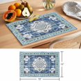 thumbnail image 6 of Blue Tribal Bohemia Placemats Set of 4 Vintage Boho Place Mats Table Mats Kitchen Dining Home Outdoor Party Table Decoration, 6 of 9