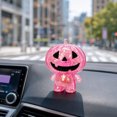 thumbnail image 3 of Voglyf Stress Relief Glitter Pumpkin Halloween Anxiety Relie Toy, Sequins Lantern Squeeze Fidget Ball, Slow Rebound Halloween Anxiety Relief Toy for Adults Party Favor Reward Gift,Pink, 3 of 5