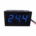 thumbnail image 2 of Medidor de voltaje digital,voltímetro digital,Cabeza del medidor de voltaje,Panel de voltímetro digital LED,Medidor de voltaje Monitor Tester Guage,Medidor de voltaje digital de 2 hilos, 2 of 7