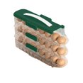 thumbnail image 2 of Antqov Refrigerator Door Rolling Rack Holding Storage Box Refrigerator Can Be Stacked with Portable Box Kitchen Box, Home Accessories, 2 of 3