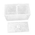 thumbnail image 4 of Soimiss Makeup Cotton Organizer Box with Lid for Neat Cosmetic Storage, 4 of 7
