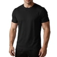 thumbnail image 2 of Tbopshirt Plus Size Mens Shirts Short Sleeved T-shirt Summer Ice Silk Speed Drying Mesh Breathable Sports Half Sleeve Loose Large Casual Top,S-2XL, 2 of 9