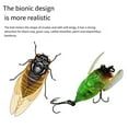 thumbnail image 6 of 5Pcs Hard Plastic Baits Cicada Crankbait Fishing Lures Insect Baits Artificial Baits Fishing Tackle Accessories, 6 of 6