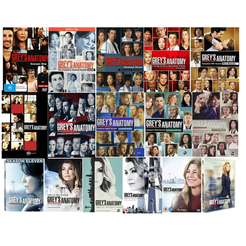Greys Anatomy Complete Series 116 DVD